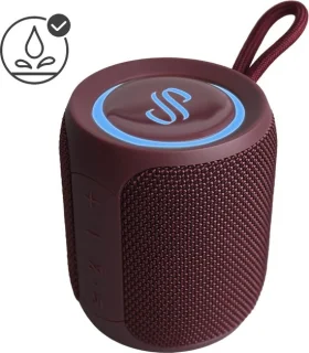 Selencia AquaPlay Bluetooth Speaker Bordeaux