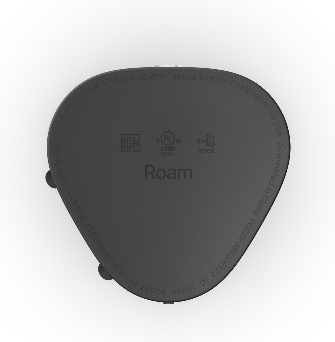 Sonos Roam Draadloze Speaker Zwart
