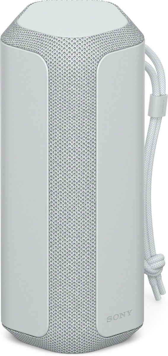 De Sony SRS-XE200 Bluetooth speaker Lichtgrijs in één oogopslag