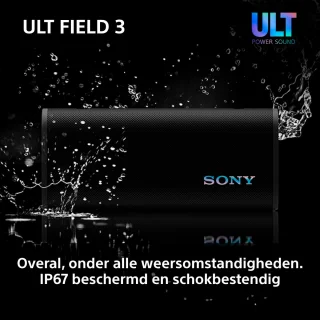 Sony ULT FIELD 3 Bluetooth Speaker Zwart