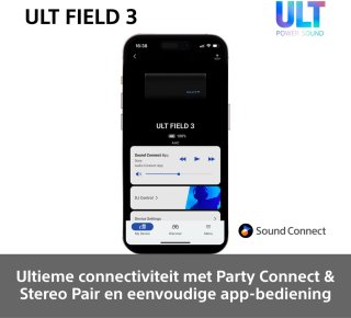 Sony ULT FIELD 3 Bluetooth Speaker Zwart