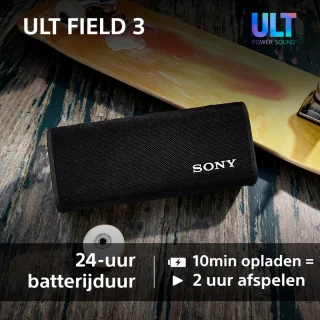 Sony ULT FIELD 3 Bluetooth Speaker Zwart