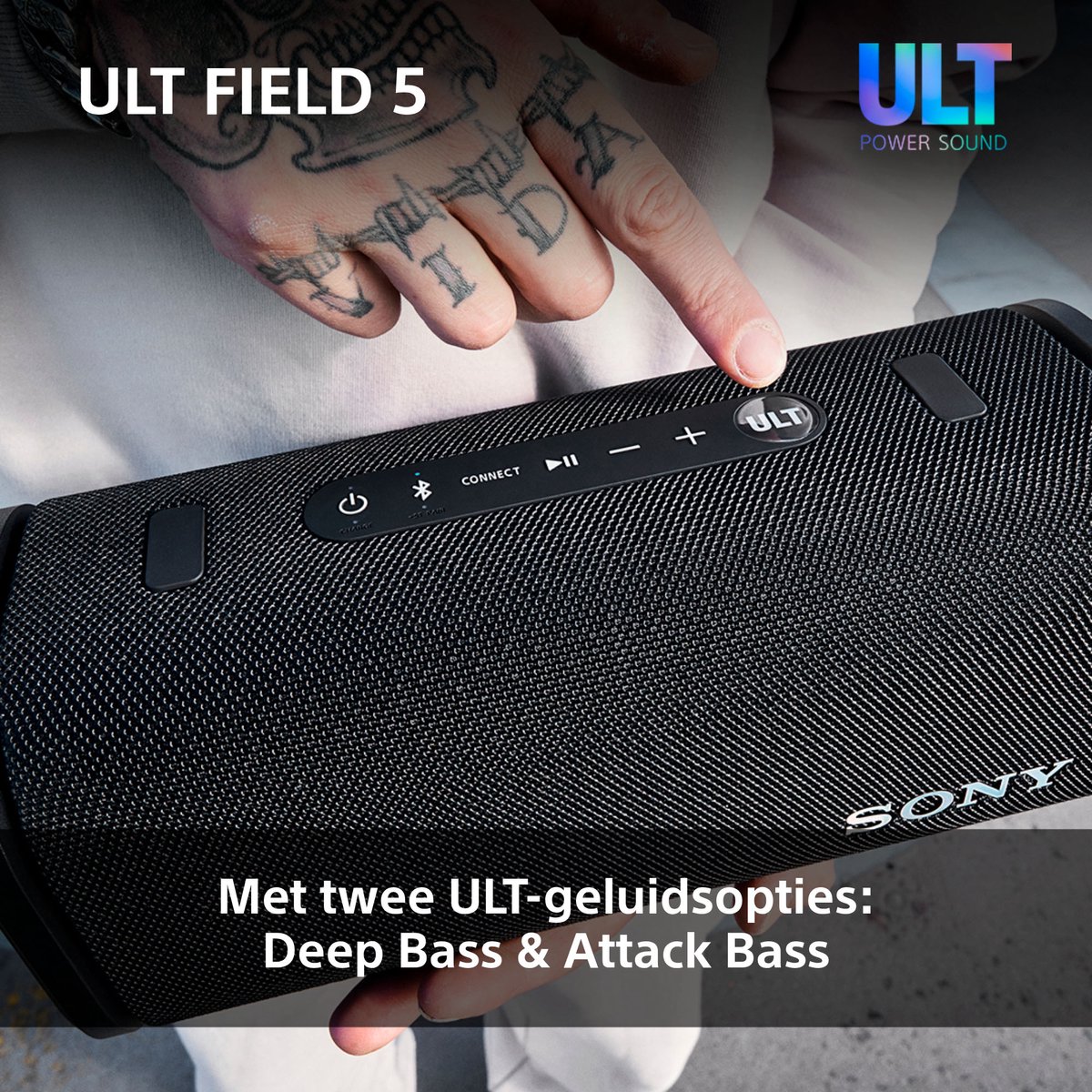 Sony ULT FIELD 5 Bluetooth Speaker Off-White