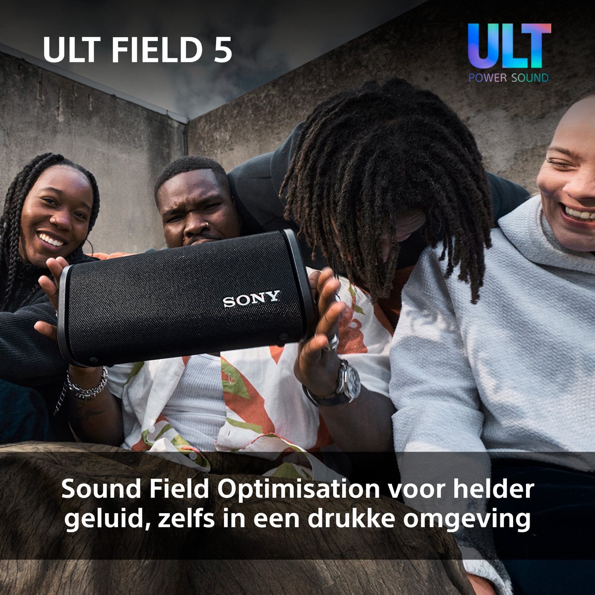 Sony ULT FIELD 5 Bluetooth Speaker Off-White