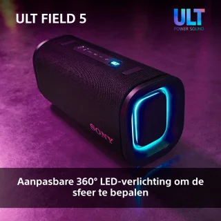 Sony ULT FIELD 5 Bluetooth Speaker Zwart