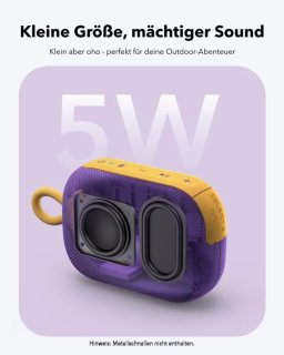 Wat vinden we goed aan de soundcore Select 4 Go Bluetooth-luidspreker