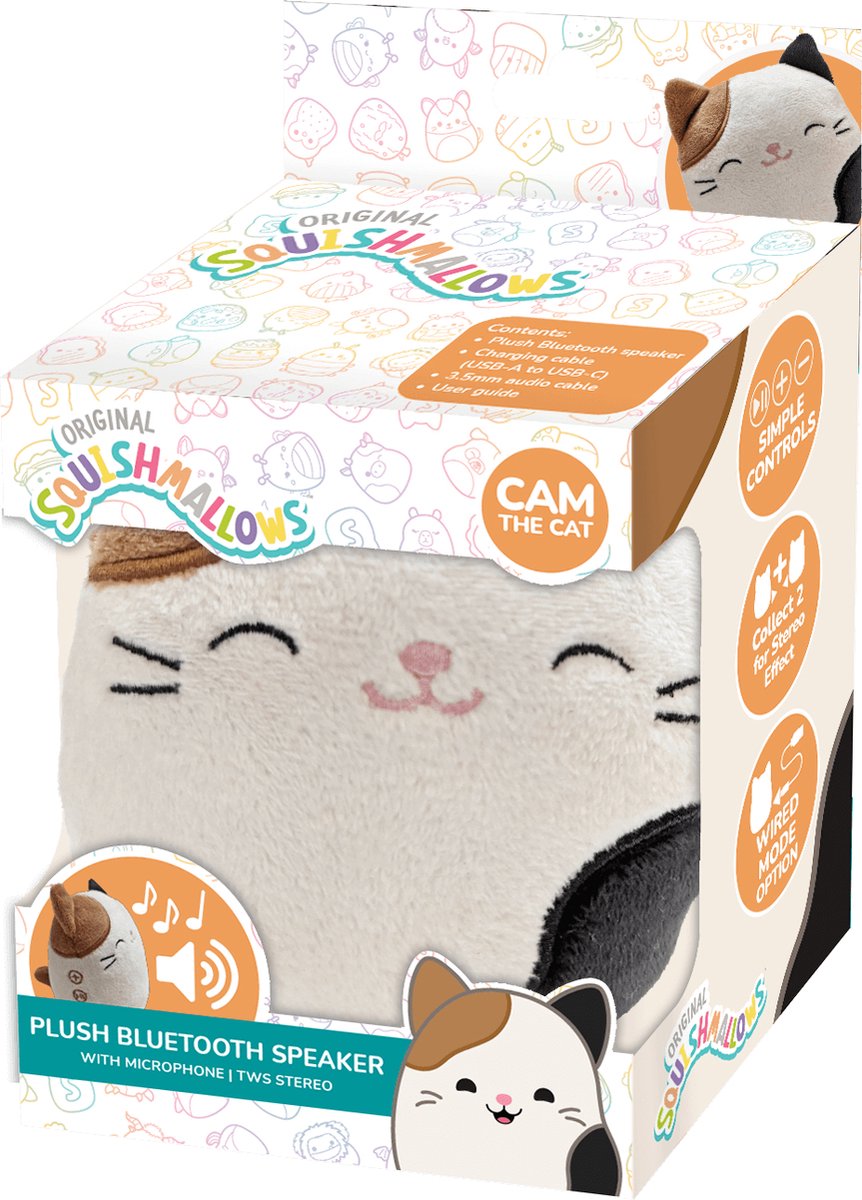 Squishmallows Cam Bluetooth Speaker