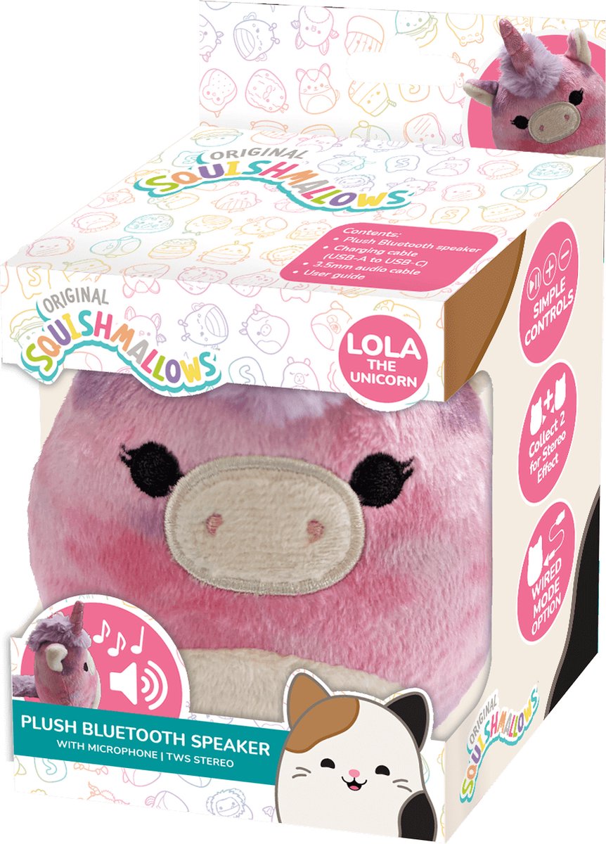 Squishmallows Lola bluetooth speaker