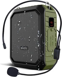 Stemversterker met microfoon – Bluetooth speaker