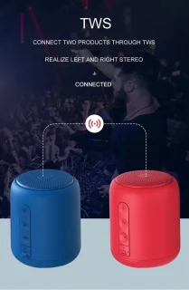 Super Bass Draadloze Bluetooth Mini Speaker IPX4 Waterdicht