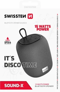 Swissten Sound-X Bluetooth Speaker Grijs
