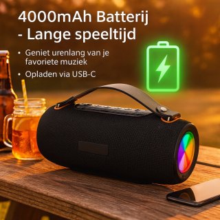 Wat vinden we goed aan de SyncGear 30W Bluetooth Speaker