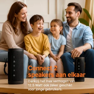 SyncGear Bluetooth Speaker Zwart