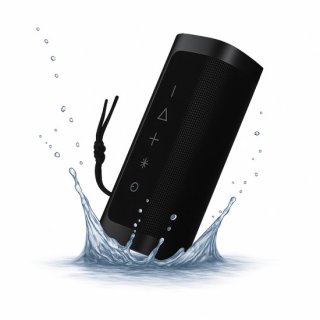 SyncGear Bluetooth Speaker Zwart — Compacte kracht met sfeerverlichting