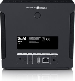 Teufel ONE S Wifi Bluetooth Speaker Zwart