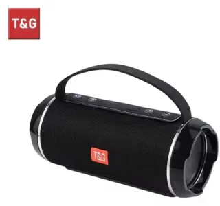 T&G Draagbare Bluetooth Speaker Zwart