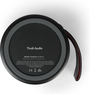 Tivoli Audio Go Line Andiamo Draagbare Bluetooth Speaker Zwart