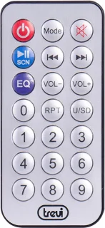 Trevi draagbare Bluetooth-luidspreker Zwart