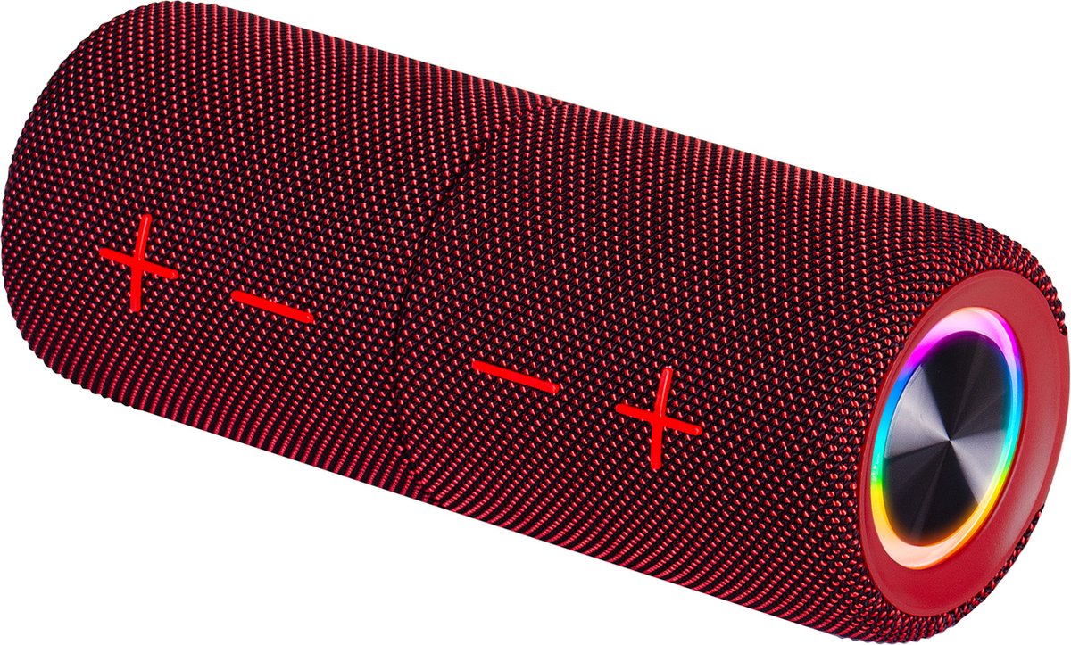Trevi XR 8A44 DOUBLE Draadloze stereoluidspreker Rood