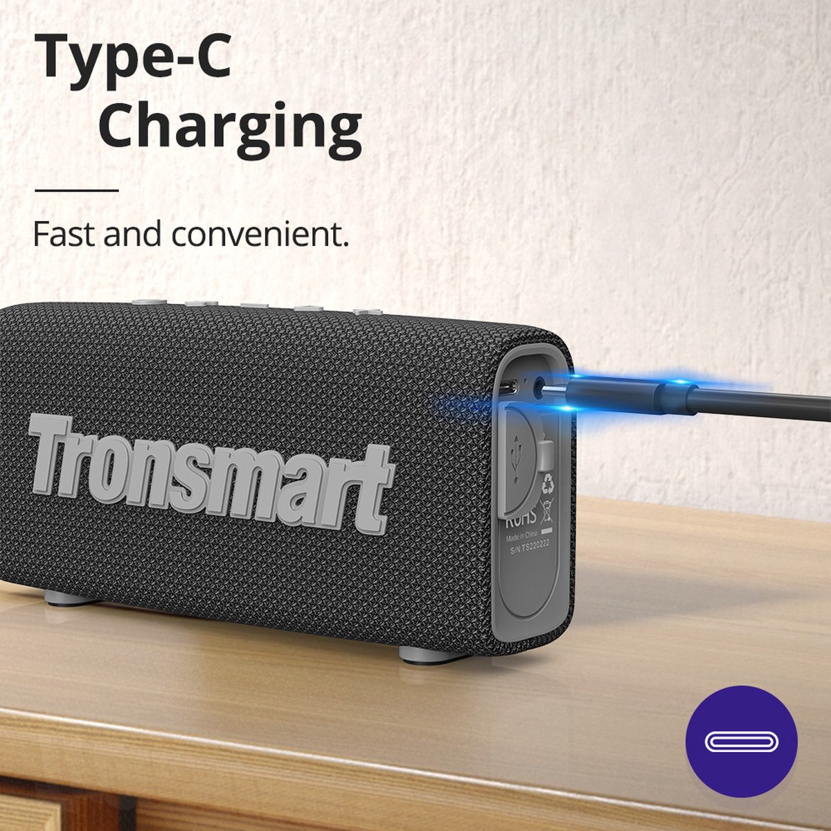 Tronsmart Trip Orange Bluetooth Speaker