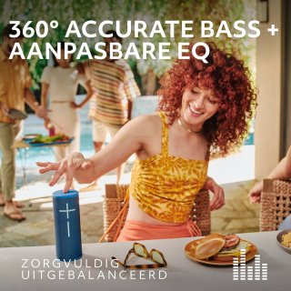 Wat vinden we goed aan de Ultimate Ears BOOM 4 - Draadloze speaker