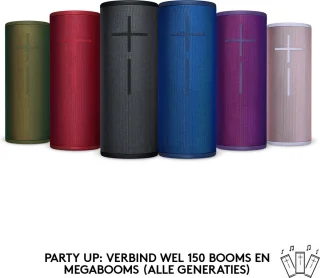 Ultimate Ears MEGABOOM 3 Draadloze Bluetooth Speaker Night Black