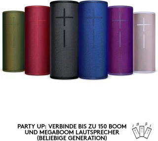Ultimate Ears MEGABOOM 3 Draadloze Bluetooth Speaker Sunset Red