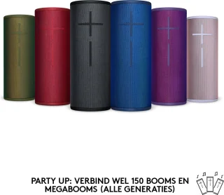 Ultimate Ears MEGABOOM 3 Draadloze Bluetooth Speaker Sunset Red