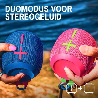Ultimate Ears WONDERBOOM 3 Bluetooth Speaker Performance Blue