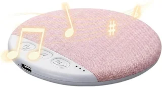 Ultradunne Bluetooth kussenspeaker – roze
