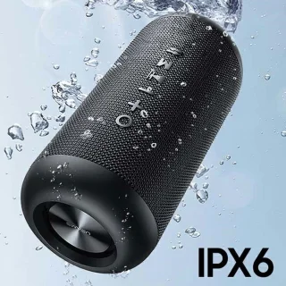 USAMS Draadloze Waterdichte Speaker 1800mAh Zwart