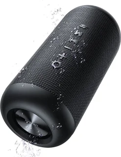 USAMS Draadloze Waterdichte Speaker 1800mAh Zwart