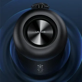 USAMS Draadloze Waterdichte Speaker 1800mAh Zwart