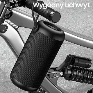 USAMS Draadloze Waterdichte Speaker 1800mAh Zwart