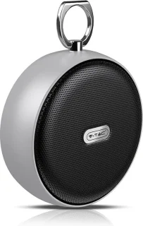 V-TAC VT-6211-G Bluetooth Clip Speaker Grijs