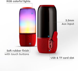 Wat vinden we goed aan de V-TAC VT-6211-R Dansende luidspreker