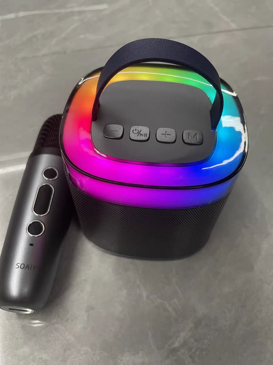 Viatel Mini Karaoke Bluetooth Speaker Met Microfoon