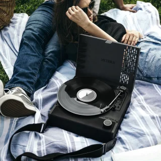 Victrola VSC-750SB-BLK-EU Revolution GO draagbare platenspeler
