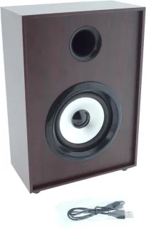 Vintage houten speaker