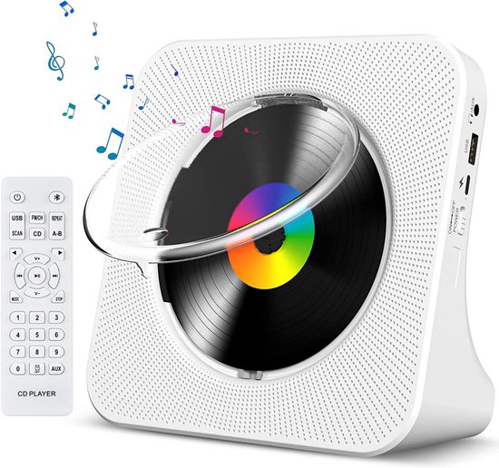 Vizual CD Speler met Bluetooth: klassiek gemak, moderne streaming