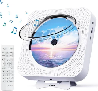 Vizual Draagbare CD-speler: klassiek cd-geluid ontmoet moderne streaming