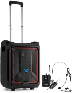Vonyx SPLASH300 draagbare speaker met draadloze headset