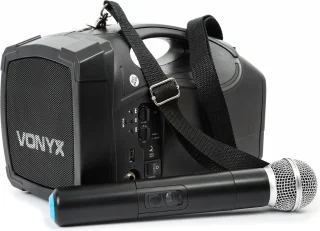 Vonyx ST014 draagbaar omroepsysteem met draadloze microfoon