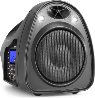 Vonyx ST016 draagbare Bluetooth speaker met 2 microfoons