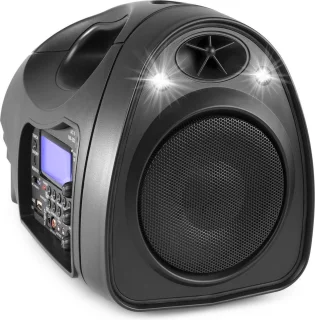 Vonyx ST016 draagbare Bluetooth speaker met 2 microfoons