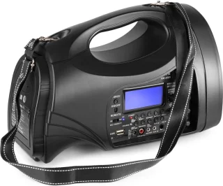 Vonyx ST016 draagbare Bluetooth speaker met 2 microfoons