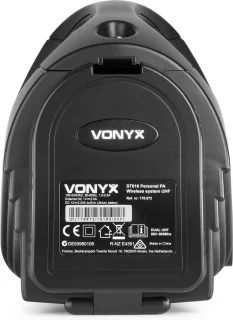 Vonyx ST016 draagbare Bluetooth speaker met 2 microfoons