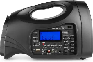 Vonyx ST016 draagbare Bluetooth speaker met 2 microfoons