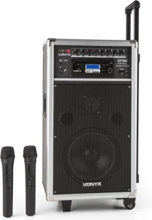 Vonyx ST100 MK2 Mobiele geluidsinstallatie 8 inch