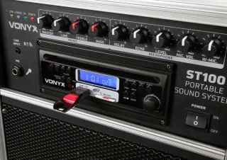 Vonyx ST100 MK2 Mobiele geluidsinstallatie 8 inch